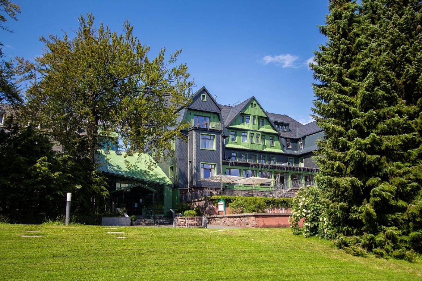 Berg&Spa Hotel Gabelbach Ilmenau Exterior foto