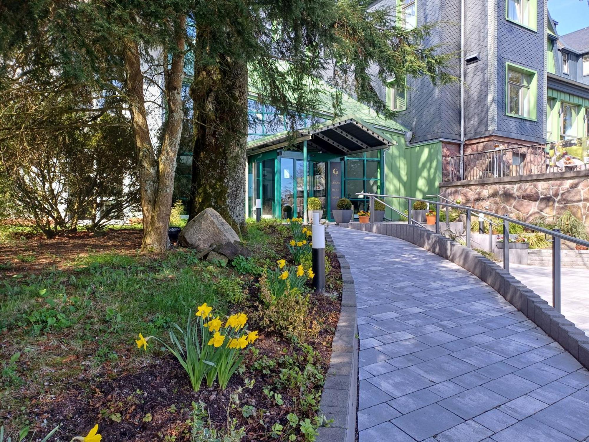 Berg&Spa Hotel Gabelbach Ilmenau Exterior foto